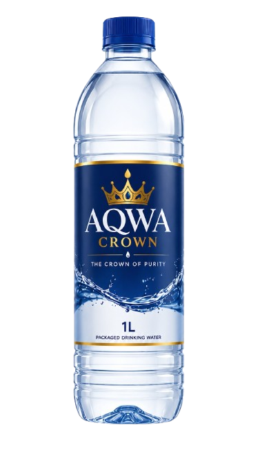 AQWA Crown 1L bottled water